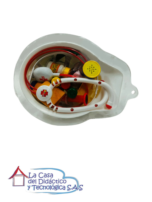Casco con Herramientas de Médico