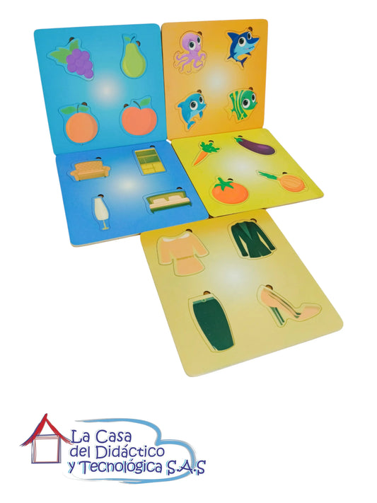 Juego de Encajables x 5