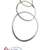 Aros Transparentes con Chaquiras