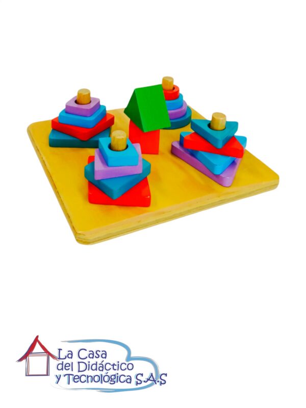 Ensartado de Figuras Geométricas con Base