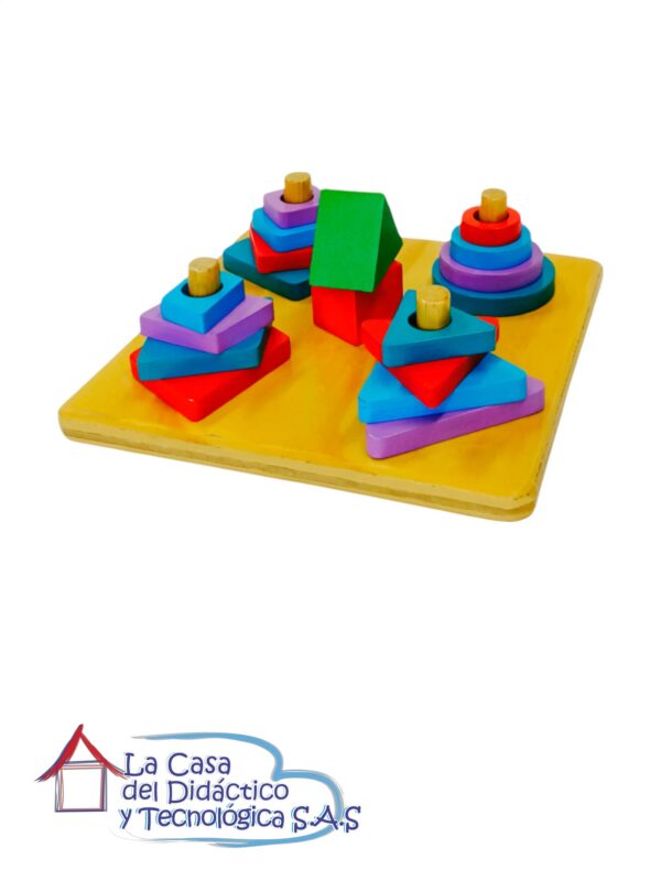 Ensartado de Figuras Geométricas con Base