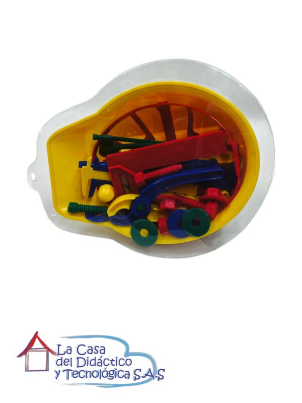 Casco con Herramientas de Construcción x30