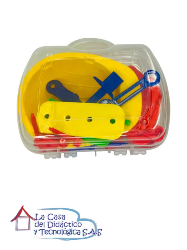 Casco con Herramientas de Construcción x19