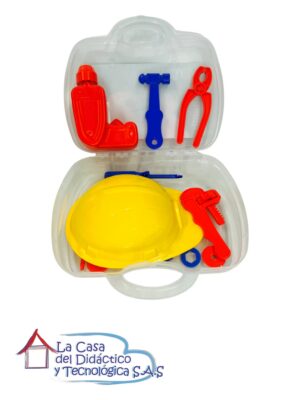 Casco con Herramientas de Construcción x19
