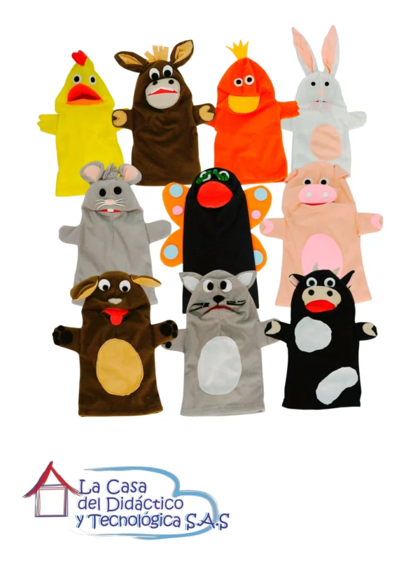 TTR-CTZD_T-ANM_M-DRZN_11 Títeres de Animales Caracterizados