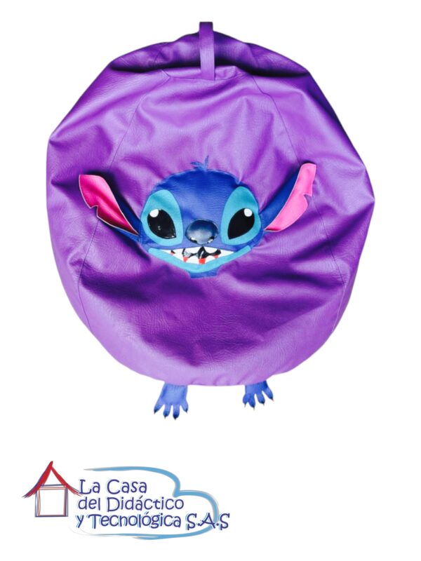 Puff de stitch morado Puff Temáticos